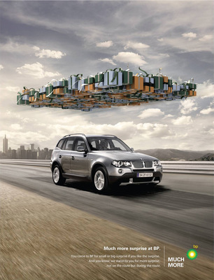 美國BP機油創意廣告-保護您的愛車